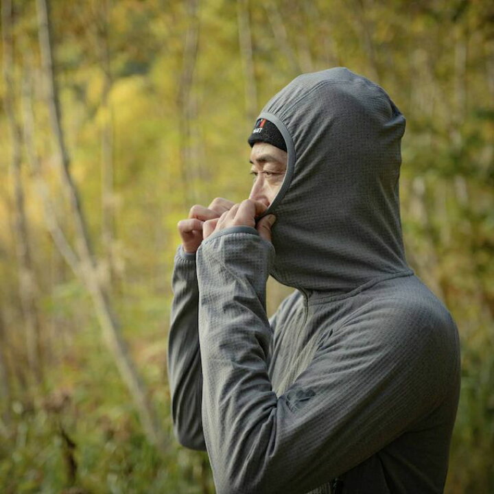 ミレー] クラシック ドライ グリッド フーディ MIV02040 メンズ ミレー] 登山インナー ドライ グリッド フーディ MIV02040  メンズ ドライ