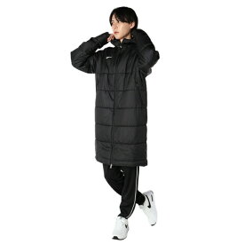 ナイキ ベンチコート ダウンコート メンズ FD7710-010 NIKE ロングコート ロング丈 保温 防寒 冬 暖かい スポーツ観戦 男性 黒 ブラック