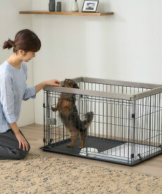 【特価】アイリスオーヤマ IRIS OHYAMA おしゃれ お手入れ簡単 サークル 木目調 ケージ ウッディシステムサークル SWS-900【ご自宅配送限定】 ‥