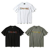 スポルディング SPALDING バスケットボールウェア 半袖シャツ メンズ Tシャツ アフリカン バティック ロ…