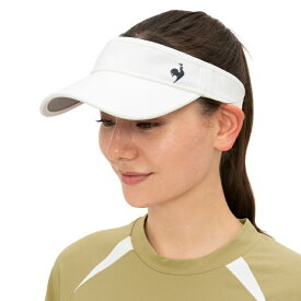 ルコックスポルティフ le coq sportif サンバイザー メンズ レディース ジュニア FAN AIRサンバイザー LN5SCP50L