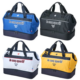 【全品対象最大10%OFF！2025年8/15 0:00〜8/20 23:59】 ルコックスポルティフ le coq sportif ボストンバッグ メンズ 二層式 大開口ボストンバッグ シューズ収納対応 LG5SBB00M