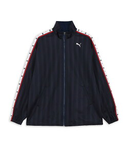 �v�[�} �X�|�[�c�E�F�A �W���[�W �W���P�b�g �����Y SHADOW STRIPE �j�b�gJK 527754 PUMA