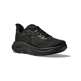 ホカ HOKA ランニングシューズ メンズ クリフトン10 ワイド 1162032-BBLC スニーカー 幅広 ジョギングシューズ ブラック 陸上