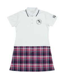 アーノルドパーマー arnold palmer ゴルフウェア ワンピース レディース 半袖ポロシャツワンピース AP220312D02
