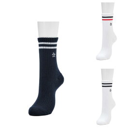 【全品対象最大3万ポイント還元＆10％OFF！ 3/4 20:00〜3/11 1:59】マンシング Munsingwear ゴルフ ソックス レディース ラインクルーソックス MG5SSO01L