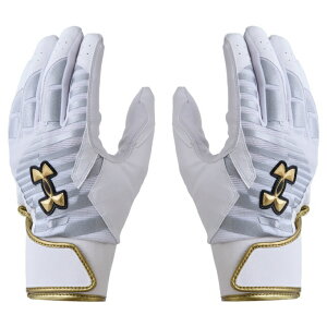 A_[A[}[ 싅 obeBOO[u p Y UA CLEAN UP PRO BATTING GLOVES 6001312-100 UNDER ARMOUR