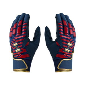 ySiΏۍő10OFFN[|! 9/25 23:59܂ŁzA_[A[}[ 싅 obeBOO[u p Y UA CLEAN UP PRO BATTING GLOVES 6001312-410 UNDER ARMOUR