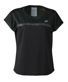 【最大1万ポイント還元！7/20 20:00~23:59】バボラ テニスウェア バドミントンウェア Tシャツ 半袖 レディース ピュアショートスリーブシャツ BWP5528 Babolat