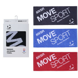 ムーブスポーツ MoveSport フェイスタオル ジャカードフェイスタオル 今治 ST5STW00U