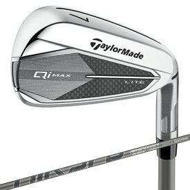 【全商品対象最大10％OFFクーポン！7/19 20:00〜7/26 01:59】【新品】テーラーメイド TaylorMade ゴルフクラブ 単品アイアン メンズ キューアイ マックスライト 2025 AIR SPEEDER TM Qi MAX LITE タンピン AIR-SPD-TM