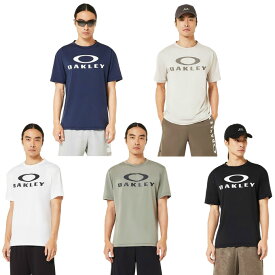 オークリー Tシャツ 半袖 メンズ EN QDEVO ビッグロゴ機能Tシャツ FOA407658 OAKLEY