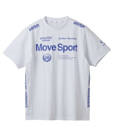 ムーブスポーツ MoveSport Tシャツ 半袖 メンズ SUNSCREEN TAIKYU テック半袖シャツ ST5SHT12M