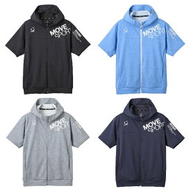 【全品最大10％OFF！6/22 20:00〜6/27 1:59】デサント DESCENTE スウェットパーカー メンズ SUNSCREEN TAIKYU ジャージ半袖フーディー ST5SJG13M