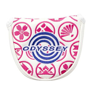 【全品対象最大10%OFFクーポン 10/24 20:00〜10/27 1:59】オデッセイ ODYSSEY ヘッドカバー パター用 メンズ レディース Fシリーズ SPRING 春 パターカバー 25 JM マレットタイプ 5525054