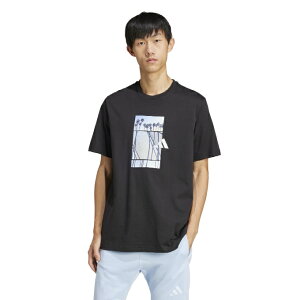 アディダス Tシャツ 半袖 メンズ Lens Elevated グラフィック半袖Tシャツ KPJ55-JJ3925 adidas