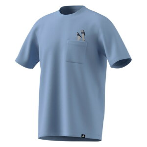 アディダス Tシャツ 半袖 メンズ ラウンジ サンダルグラフィック 半袖ポケットTシャツ JM0376 KPR57 adidas