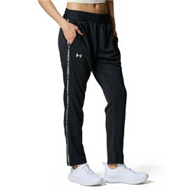 【全品最大10％OFF！6/22 20:00〜6/27 1:59】アンダーアーマー ジャージ パンツ レディース UA TRACK PANTS 6001397-001 UNDER ARMOUR