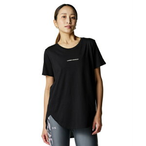 A_[A[}[ TVc  fB[X UA LIVE LONGLINE T-SHIRT 6001377-001 UNDER ARMOUR