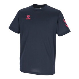 ヒュンメル hummel Tシャツ 半袖 ジュニア ワンポイント機能Tシャツ HJY2139-NVPK