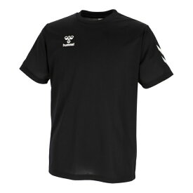 ヒュンメル hummel Tシャツ 半袖 ジュニア ワンポイント機能Tシャツ HJY2139-BK
