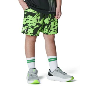 A_[A[}[ 7pc WjA UA Tech Printed Shorts 6006619-362 UNDER ARMOUR