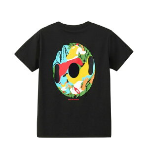 ザ・ノース・フェイス Tシャツ 半袖 ジュニア SS ES Circulation Tee NTJ32577-K ノースフェイス THE NORTH FACE