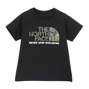 ザ・ノース・フェイス Tシャツ 半袖 ジュニア T SS Camo Logo Tee トドラーショートスリーブカモロゴティー NTT32559-KK ノースフェイス THE NORTH FACE