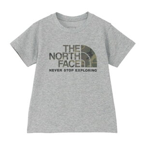 ザ・ノース・フェイス Tシャツ 半袖 ジュニア T SS Camo Logo Tee トドラーショートスリーブカモロゴティー NTT32559-ZZ ノースフェイス THE NORTH FACE