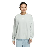 アディダス Tシャツ 長袖 レディース ワード 長袖Tシャツ JN9974 KQD31 adidas