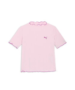プーマ Tシャツ 半袖 レディース ウィメンズ サマー リブ 半袖 Tシャツ 686932 PUMA