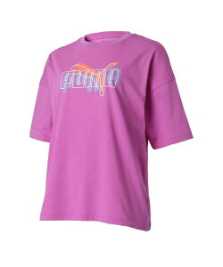 プーマ Tシャツ 半袖 レディース ESSロゴLAB MXC OS半袖T 686927 PUMA