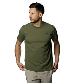 アンダーアーマー Tシャツ 半袖 メンズ UAパフォーマンスコットン ショートスリーブTシャツ 1384805-390 UNDER ARMOUR