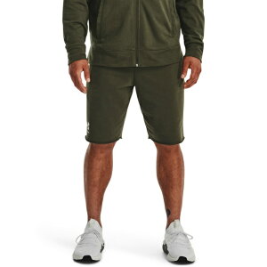 アンダーアーマー ハーフパンツ メンズ UA RIVAL TERRY SHORTS 1361631-390 UNDER ARMOUR