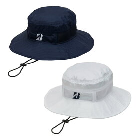 【全品対象最大10%OFF！2025年8/15 0:00〜8/20 23:59】 ブリヂストンゴルフ BRIDGESTONE GOLF ゴルフ ハット メンズ クールバイタル保冷剤ポケット付きハット HAS25A