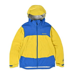 ySiΏۍő10OFFN[| 2025/11/30 0:00`12/11 1:59z}[bg Marmot CWPbg Y L WPbg Chimera Jacket MTSS25URN006-YELLOW*BLUE
