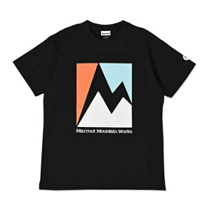 ySiΏۍő10OFFN[| 2025/11/30 0:00`12/11 1:59z}[bg Marmot TVc  fB[X W's Crack T-Shirs MTSS25WST062-BLACK