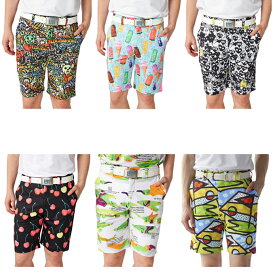 ラウドマウス LOUDMOUTH ゴルフウェア ショートパンツ メンズ エコベントメッシュ柄ショートパンツ 765303【ご自宅配送限定】‥