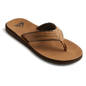 �N�C�b�N�V���o�[ QUIKSILVER �r�[�`�T���_�� �����Y CARVER NUBUCK �T���_�� QSD251201-TKD6