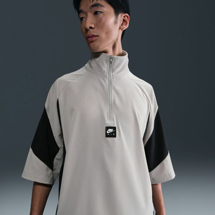 楽天市場】ナイキ ポロシャツ 半袖 メンズ NIKE AIR ハーフジップ 