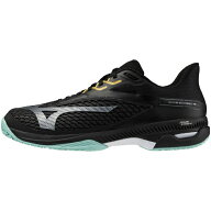 ミズノ MIZUNO テニスシューズ オムニ クレー メンズ レディース ウエーブエクシード6 WIDE OC 61GB251309