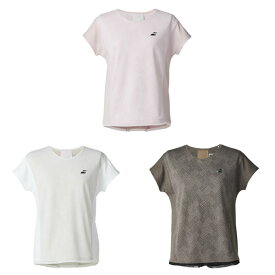 バボラ(Babolat) テニスウェア バドミントンウェア Tシャツ 半袖 レディース VS ショートスリーブシャツ BWG5371 【国内正規品】