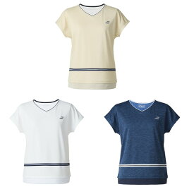 バボラ(Babolat) テニスウェア バドミントンウェア Tシャツ 半袖 レディース PURE ショートスリーブシャツ BWP5576 【国内正規品】