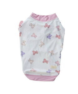 【全品対象最大10%OFFクーポン 10/24 20:00〜10/27 1:59】アイドッグ IDOG ドッグウェア COOL+MOSCAPE メッシュフリルタンク 接触冷感 iDog fleur 16465 【返品不可】【ご自宅配送限定】‥