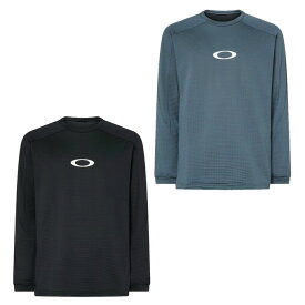 オークリー(OAKLEY) スポーツウェア 長袖 メンズ ENHANCE LIGHT GRID LS CREW 5.7 エンハンス ライトグリッド LS クルー 5.7 FOA408123 【国内正規品】