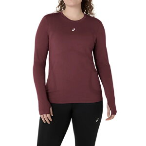 アシックス asics ランニングウェア Tシャツ 長袖 レディース ROADランニングシームレス長袖シャツ 2012D290-600