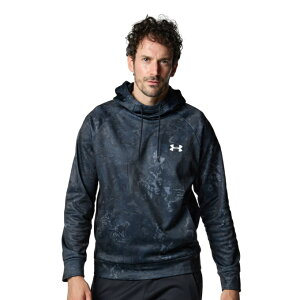 A_[A[}[ XEFbgp[J[ Y UA ARMOUR FLEECE CAMO HOODIE 6007737-001 UNDER ARMOUR