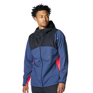 A_[A[}[ EChu[J[ WPbg Y UA WINTER KNIT 3 LAYER FULL-ZIP HOODIE 6007393-403 UNDER ARMOUR