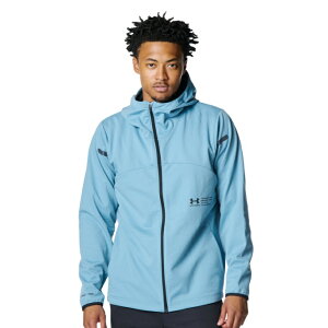 A_[A[}[ EChu[J[ WPbg Y UA WINTER KNIT 3 LAYER FULL-ZIP HOODIE 6007393-418 UNDER ARMOUR