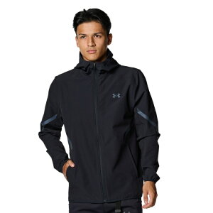 A_[A[}[ EChu[J[ WPbg Y UA BRUSHED WOVEN REFLECT JACKET 6007741-001 UNDER ARMOUR